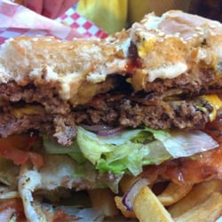 Patty's Burgers and Milkshakes - Sloppily cut shot of the middle