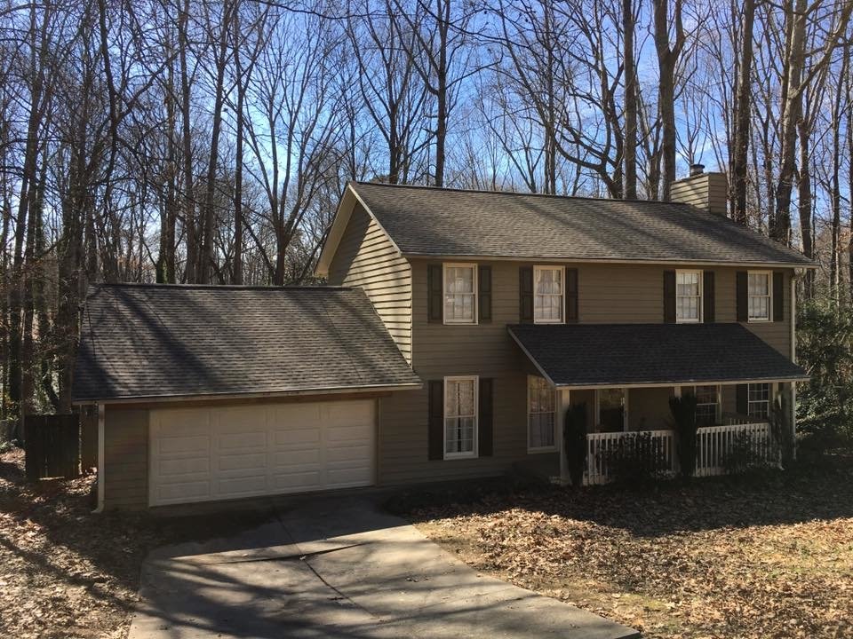 Slide of Marietta Roofing company