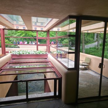 Fallingwater - Living Room - Landmarks & Historical Buildings Near Me - Mill Run, Pennsylvania Fallingwater - Living Room - Landmarks & Historical Buildings Near Me - Mill Run, Pennsylvania