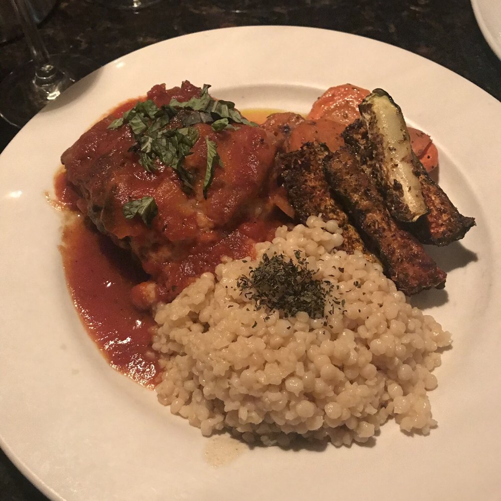 Aya Sofia - Sebzeli Musakka with zucchini, carrots, and pearl couscous - Turkish Near Me - Saint Louis, Missouri Aya Sofia - Sebzeli Musakka with zucchini, carrots, and pearl couscous - Turkish Near Me - Saint Louis, Missouri