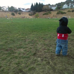 Hanna Ranch Elementary School - There's a mouse on the field
