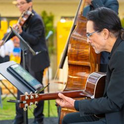 Edgar Sandoval - The Sandoval Trio working in North Hollywood 2025