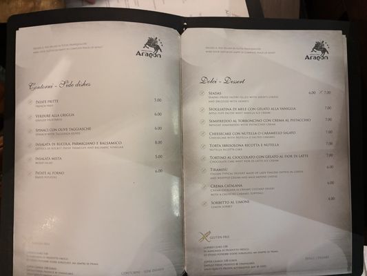 Menu photo 2 Aragon Alghero, SS