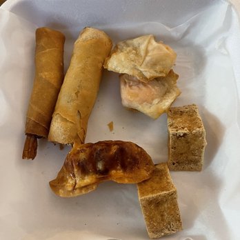 Chang Thai & Pho - Hideously overcooked and dry cold appetizer plate - Thai Near Me - North Bend, Washington Chang Thai & Pho - Hideously overcooked and dry cold appetizer plate - Thai Near Me - North Bend, Washington