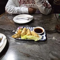 Roong Aroon Thai Cafe - Chicken fried pot stickers
