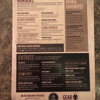 The Frog & Monkey Restaurant & Pub - Menu - Burgers Near Me - Mount Dora, Florida The Frog & Monkey Restaurant & Pub - Menu - Burgers Near Me - Mount Dora, Florida