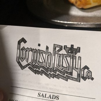 Cornish Pasty - Menu - British Near Me - Las Vegas, Nevada