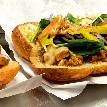 Subway - two sandwiches on a metal tray - Sandwiches Near Me - Canton, Michigan Subway - two sandwiches on a metal tray - Sandwiches Near Me - Canton, Michigan