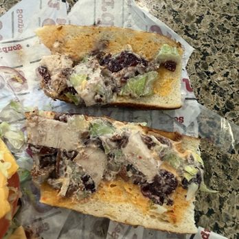 Sourdough & Co - Barely enough chicken salad to cover the bread. Unacceptable. - Sandwiches Near Me - Ladera Ranch, California