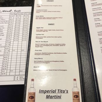 Imperial Hibachi & Sushi - Menu - Japanese Near Me - Euless, Texas