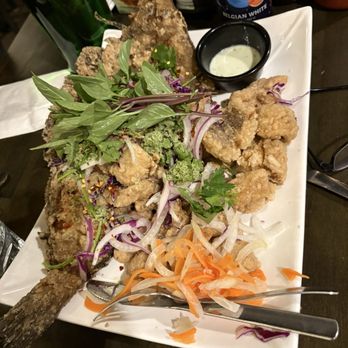 Amazing Basil - Thai crispy fried fish - Asian Fusion Near Me - Fremont, California Amazing Basil - Thai crispy fried fish - Asian Fusion Near Me - Fremont, California
