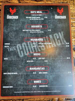Menu photo 6 The Cookshack Webster, TX