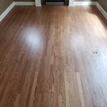 Ideal Hardwood Floors - After: Stain & finishing complete. - Flooring Near Me Ideal Hardwood Floors - After: Stain & finishing complete. - Flooring Near Me