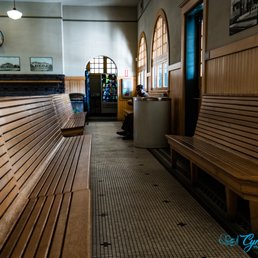 The interior of the Fresno Amtrak Station is very welcoming!