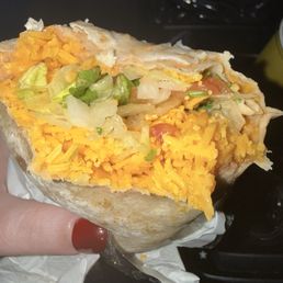 Bean, Rice & Cheese Burrito