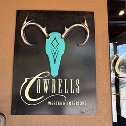 Cowbells Western Interiors - Sign