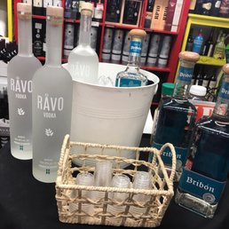 bottles of liquor