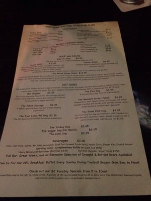 Menu photo 7 Stadium Pub Walnut Creek, CA Menu photo 7 Stadium Pub Walnut Creek, CA