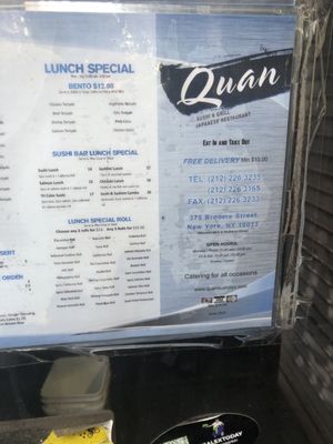 Menu photo 2 Quan Sushi Grill New York, NY
