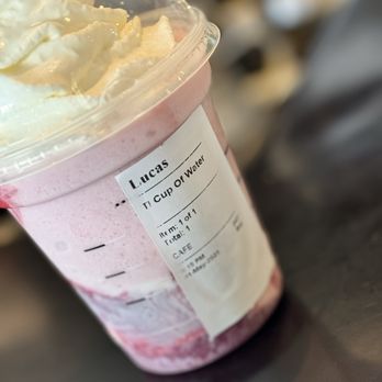 Starbucks - Strawberry crème Frappuccino - Coffee & Tea Near Me - Louisville, Kentucky Starbucks - Strawberry crème Frappuccino - Coffee & Tea Near Me - Louisville, Kentucky