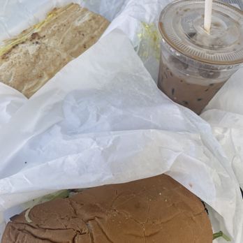 Primo Cafe & Market - 1/2 roast beef sandwich, Cuban and mocha latte. - Grocery Near Me - Miami Beach, Florida