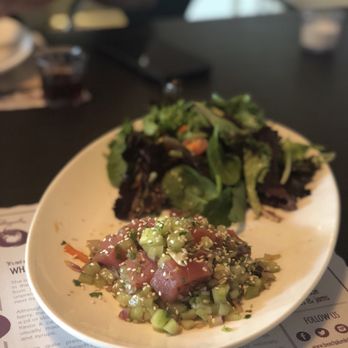 Beach Plum Kitchen - Ahi poke salad - New American Near Me - Carlsbad, California