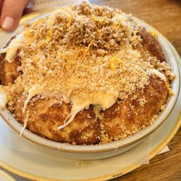 Morning bread-cinnamon sticky bun.