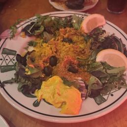 gambas with wilted salad gambas with wilted salad