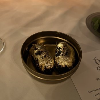 Zero Restaurant + Bar - Gold wrapped lobstah rolls, kid - New American Near Me - Charleston, South Carolina Zero Restaurant + Bar - Gold wrapped lobstah rolls, kid - New American Near Me - Charleston, South Carolina