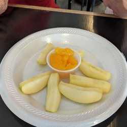 Judy’s Cafe - Apple slices and Mandarin oranges