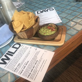 Wild Days - Guacamole and chips - Cocktail Bars Near Me - Washington, DC, District of Columbia