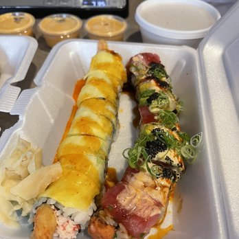 Fuji Sushi Hibachi Express - Mango Roll, Cherry Blossom Roll - Sushi Bars Near Me - Carmel, Indiana Fuji Sushi Hibachi Express - Mango Roll, Cherry Blossom Roll - Sushi Bars Near Me - Carmel, Indiana