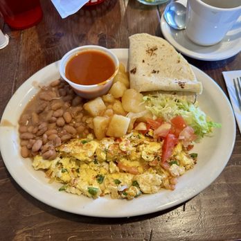 El Patio De Albuquerque - Huevos Mexicanos - New Mexican Cuisine Near Me - Albuquerque, New Mexico