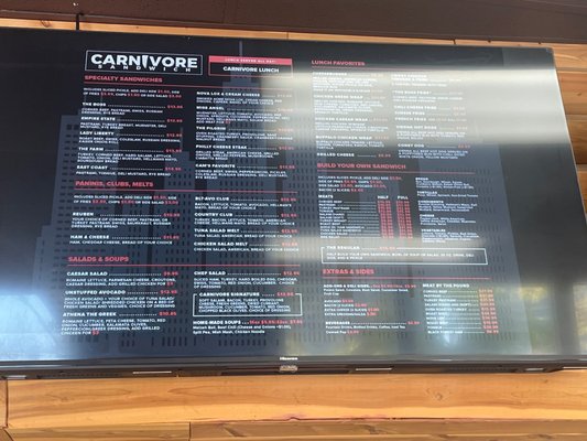 Menu photo 5 Carnivore Sandwich San Diego, CA Menu photo 5 Carnivore Sandwich San Diego, CA