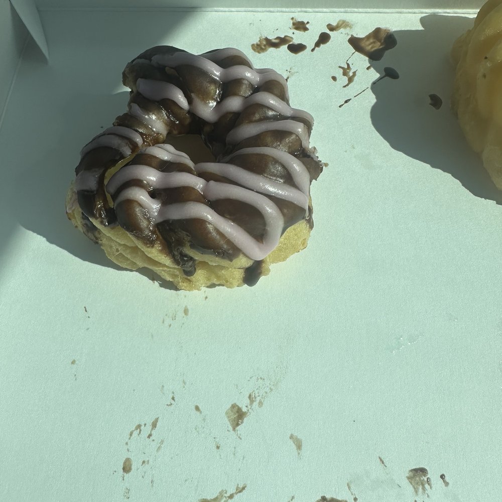 Dunkin' - a half eaten donut and half eaten donut - Breakfast & Brunch Near Me - Oxford, Alabama Dunkin' - a half eaten donut and half eaten donut - Breakfast & Brunch Near Me - Oxford, Alabama