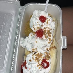 Twistee Treat - Tarpon Springs - Banana split all the way