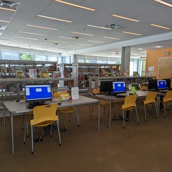 Watha T Daniel-Shaw Library - computers in the childrens area - Libraries Near Me - Washington, DC, District of Columbia