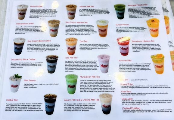 Menu photo 1 7 Leaves Cafe Carrollton, TX
