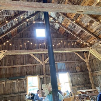 Tinder Hearth - Rustic dining area - Bakeries Near Me - Brooksville, Maine