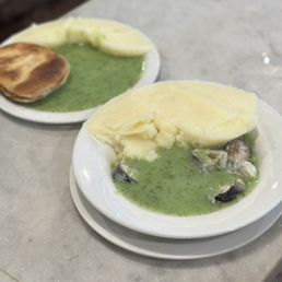 Eels & Mash (bottom) 1 Pie 1 Mash (top) Eels & Mash (bottom) 1 Pie 1 Mash (top)