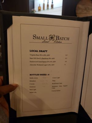 Menu photo 7 Small Batch Local Kitchen Richmond, VA Menu photo 7 Small Batch Local Kitchen Richmond, VA