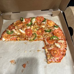 Hot Chicken Pizza