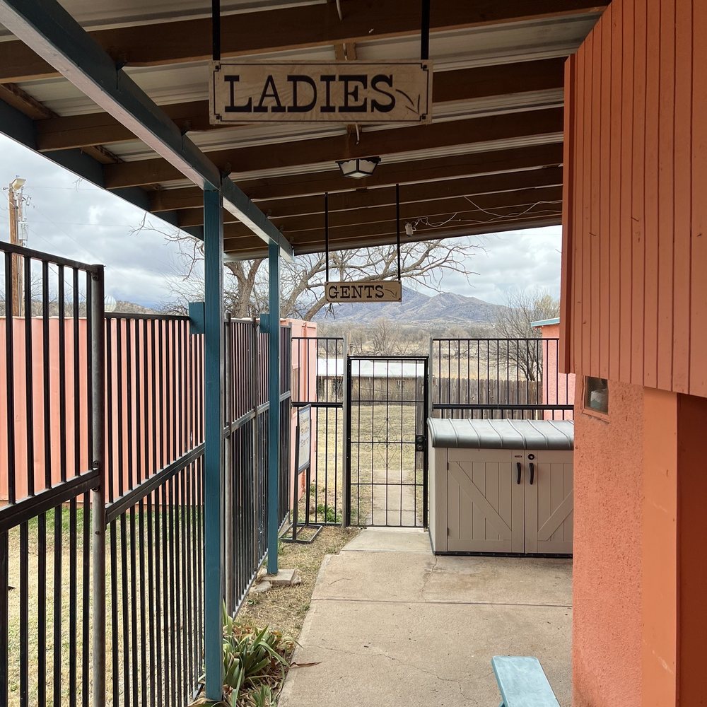 La Gitana Cantina - Back porch - Bars Near Me - Arivaca, Arizona
