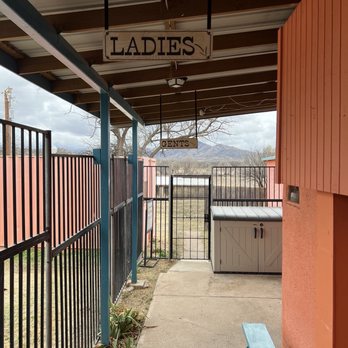 La Gitana Cantina - Back porch - Bars Near Me - Arivaca, Arizona