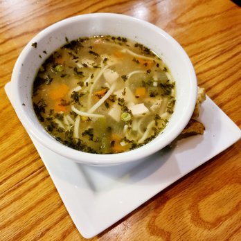 The Malted Barley - Soup of the day: chicken noodle - Pretzels Near Me - Providence, Rhode Island