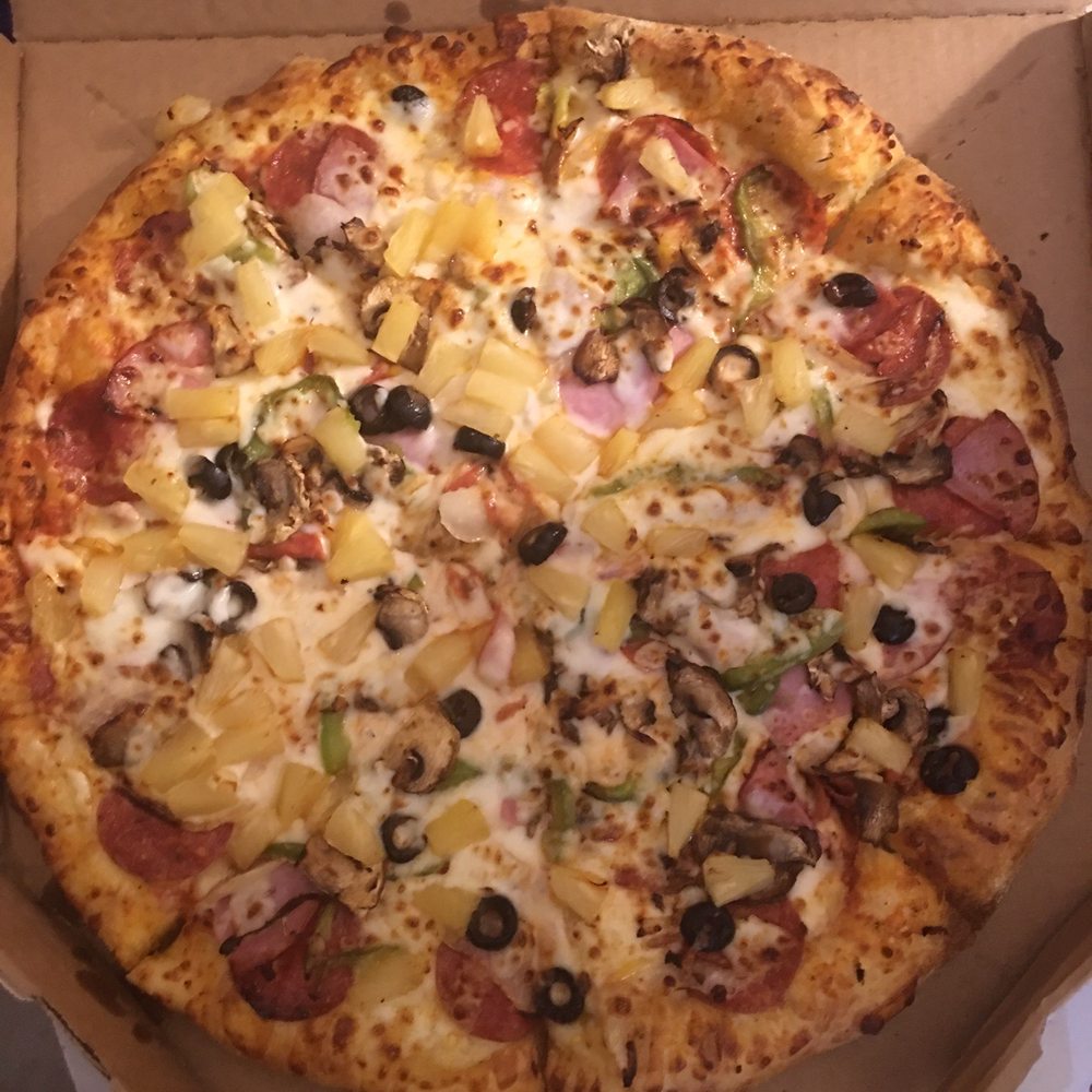 Domino's Pizza - LARGE EXTRAVAGANZZA IS MISSING 2 TOPPINGS THE ITALIAN SAUSAGE & BEEF. - Pizza Near Me - Waipahu, Hawaii Domino's Pizza - LARGE EXTRAVAGANZZA IS MISSING 2 TOPPINGS THE ITALIAN SAUSAGE & BEEF. - Pizza Near Me - Waipahu, Hawaii