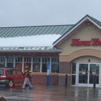 Kwik Trip - the front of a store in the snow - Gas Stations Near Me - Cloquet, Minnesota