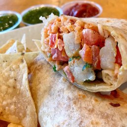 Classic Grilled Shrimp Burrito