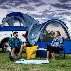 Napier Outdoors - Get Up and Go. Get even more out of your camping experience with the Sportz Link- a buddy for your Napier truck tent!