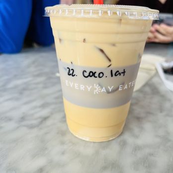 Everyday Eatery - Coconut latte - Cafes Near Me - Irvine, California